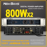 New Baxs P5000S Audio Amplifier Two Channels 8 Ohm 800 Watt H Category Professional Stage Performanc
