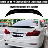 BMW 5 Series F10 (2010-2019) PSM Stylish Car Rear Spoiler Car Accessories