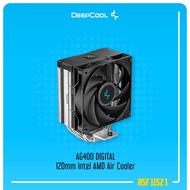 DeepCool AG400 DIGITAL 120mm Hydro Bearing Intel AMD Heatsink CPU Air Cooler