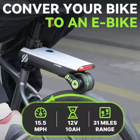 P.Wheel Power Assist E-Bike Conversion Kit | Electric Throttle for Bicycle, App Control, 4 Modes Ele