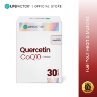 Life Factor Quercetin Plus CoQ10 Tablet For Heart, Muscles, Energy Booster, Immune Booster