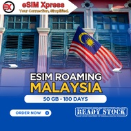 eSIM Malaysia 50 GB Data | 180 Days | eSIM Roaming | eSIM Travel