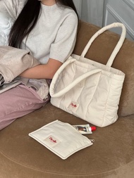 韓國 The Ally | EILEEN BAG (附化妝包) | 白色 | 手袋 單肩包