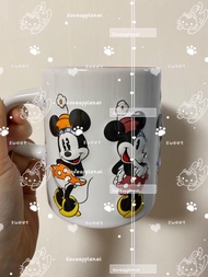 （原價5折）香港迪士尼樂園 HKDL 米妮老鼠 Minnie Mouse 經典 多色 波點裙 造型 馬克杯 玻璃 水杯