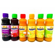 Sunquick Concentrate Juice 330ml- 6 Flavours - Orange / Tropical / Blackcurrant / Mixed Mango / Rose