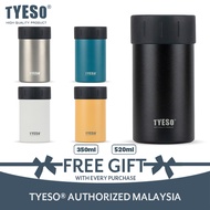 TYESO Vacuum Insulation Stainless Steel Can Cooler Coffee Cup (350ml/500ml) TS-8897/TS-8898