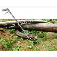 Snake Clamp Handle Tong Catcher Stick Reptile Stick Snake Handling Tools