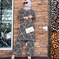 🔥🔥 HOT ITEM SALE RETAIL DAN BORONG 🔥🔥 PUNJABI BELLA BUNGA BATIK SET BAJU LABUH  SET VIETNAM