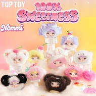 TOPTOY x Nommi "100% Sweetness" Plush Blind Box  Collectible Plushies ตุ๊กตา และการตกแต่งอินเทรนด์  