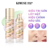 KIMUSE Color Correcting Facial Serum All-in-One Triple-Swirled Tinted Moisturizer Skin Tone Correcti