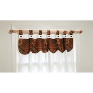 100x150 cm adhesive batik curtains langsir tingkap murah langsir blackout