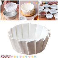 KUGIGI 50Pcs Baking Papers, 4/6/8inch Kitchen Use Basques Cake Paper,  Cake Wrap Oilproof Foldless D
