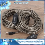 viviwins Diyeeni 20M USB 2.0 Type A Male to Female Extension Extender Cable Cord(Black 20M)