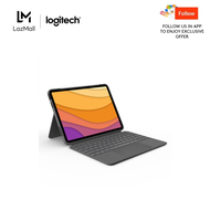 Logitech Combo Touch iPad Air 4th and 5th Gen Keyboard Case - Detachable Backlit Keyboard with Kickstand Click-Anywhere Trackpad Smart Connector