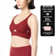 Wacoal Motion Wear บราสำหรับออกกำลังกาย In to Out รุ่น WR3210 (สีแดง)