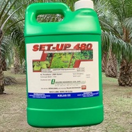 [ORIGINAL] 4L SET-UP 480 GLYPHOSATE 41% RACUN RUMPUT LALANG/RACUN RUMPAI SERUPA ROUNDUP/HERBICIDE/IM