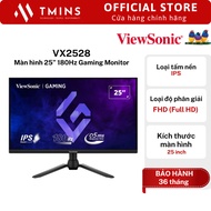 ViewSonic VX2528 Gaming Monitor (24.5 inch - FHD - IPS - 180Hz - 0.5ms) - Multi-function monitor - G