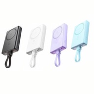 Joyroom 機樂堂 JR-PBM01 磁吸支架無線充自帶線移動電源 powerbank 尿袋 charger 手機充電 充電寶 快充 磁吸充電 iphone15