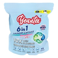 Beautex 6 in 1 Laundry Capsule Refill - Glamour Blossom