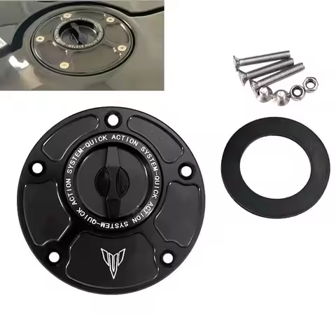 Motorcycle CNC Aluminum Accessories Fuel Tank Cap For YAMAHA R1 R1M R3 R6 R7 YZF R15 V3 R25 R125 750