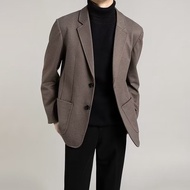 Junqun  black blazer men haute suit lelaki clothing British Yapi casual blazer men VP19
