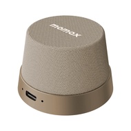 MOMAX 1-Vibe Go Magnetic Wireless Speaker Black/ Gold