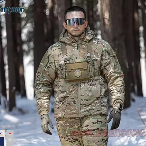 EmersonGear MC Blue Label Warmth Tactical Jacket Windproof Functional Outdoor Sports Coat for Campin