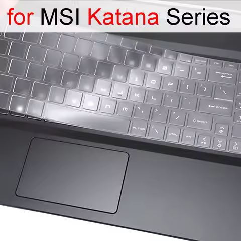 Keyboard Cover for MSI Katana 15 17 A15 A17 GF66 GF76 HX B14W B13V B13U AI B8V Gaming Silicone Prote
