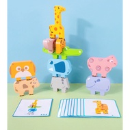 Animal Stacking Block Game