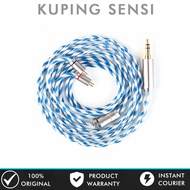 KBEAR Frost Cable 6N 2 Strand Twisted Pair 71 Core OCC Gold Plated HiFi Earphone IEM Upgrade Cable