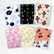 A5 Aesthetic Colorful Girly Spiral NoteBook/Premium Korean Aesthetic School NoteBook