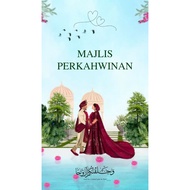 Kad Kahwin Digital Murah | Custom Design + Lagu + Google Maps | Jemputan Online