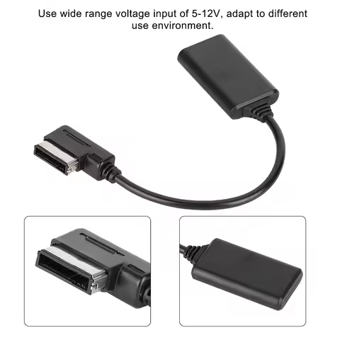 Audio Cable for AMI Bluetooth5.0 AUX Music Interface Adapter Audio Cable Fits for AMI MMI MDI Automo