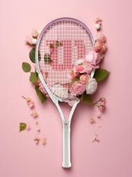 網球Wilson威爾勝網球拍女生初學者男單人休閑帶線網球回彈訓練器