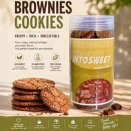 Biskut Coklat Brownies Cookies Crunchy Borong Murah
