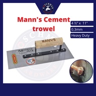 Mann's Cement Trowel Plastering Trowel Soft Trowel Stainless Steel Blue Steel Sudu Simen Licin Pisau Simen Plaster 洋灰匙