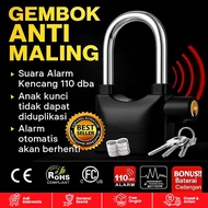 Alarm padlock
