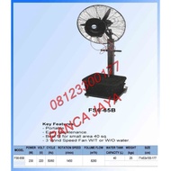 [ Ready Stock] Misty Stand Fan 26" 40 Ltr Water Misty Cool Blower Mist