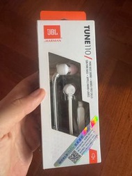 JBL Headphones Harman T110, In Ear Wired Pure Bass Sound耳機