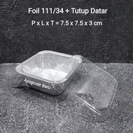 [[New] OX100 / K95 + Mica Lid 50 pcs Aluminum Tray Cake Mold - K95 bubble lid