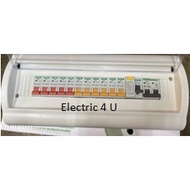 17 WAYS DB BOX EPS 63A PVC DB BOX COMPLETE SET