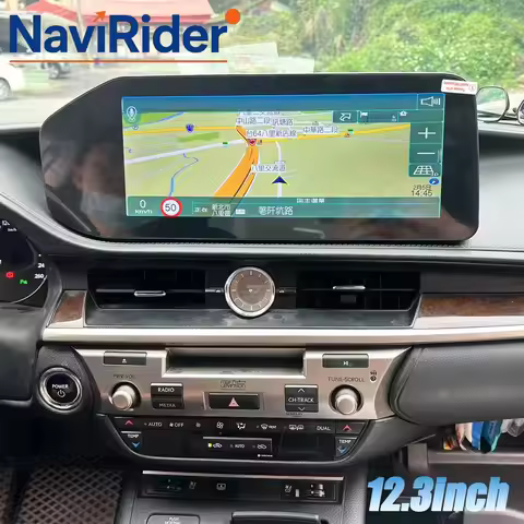 12.3'' Screen Android For Lexus ES ES300 ES250 ES350 ES300h 2013-2017 Car Multimedia Player Navigati