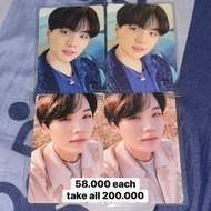 Photocard bts official yoongi suga be essential tear y