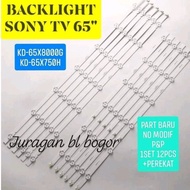 LAMPU LED BL BACKLIGHT TV SONY KD-65X8000G KD-65X7500H 65X8000G