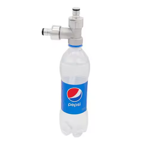 PET Coke Bottle Covert into a Keg System Ball Lock Gas & Beer Outlet All Stainless Steel 304 Food Gr