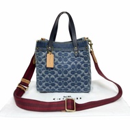 COACH 牛仔 2用袋