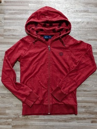 Fred Perry 紅色連帽外套