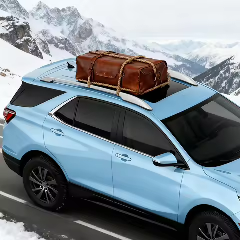 Aluminum Alloy Roof Rack for Chevrolet Equinox 2018-2024 ix35/X-TRAIL/Sportage R Baking Paint 100*18