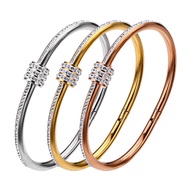 Stainless Steel Bangle Fashion Unfade Bracelet