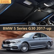 Car Windshield Sunshade for  BMW 5 Series G30 2017-up Interior Accessories Car Sun Shade Sun Protect